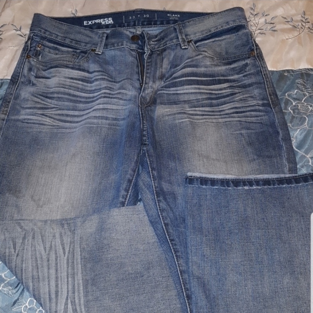 Mens express jeans blake loose fit 33x30